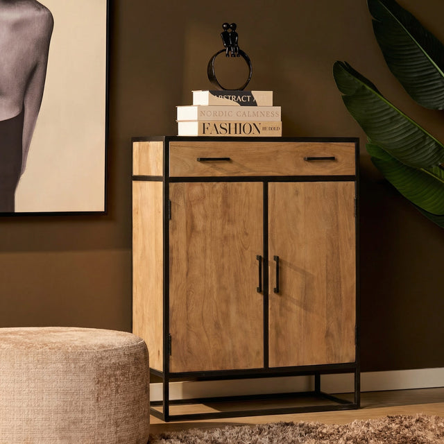 Kabinet - Naturel - Mangohout - 100 cm Buffets Starfurn