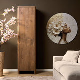 Kabinetkast Dallas Naturel Mangohout 55 cm Starfurn