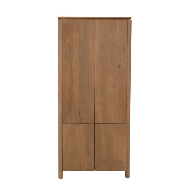 Kabinetkast Dallas Naturel Mangohout 90 cm Starfurn
