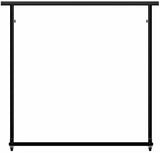 Kledingrek Soran Zwart – Verstelbaar & Verrijdbaar – Metaal – Modern Design Kapstok Knuska