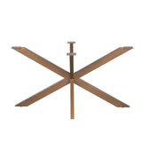 Matrixpoot Brons Ovaal/Rechthoek 140 cm Koker 4x8 cm Starfurn