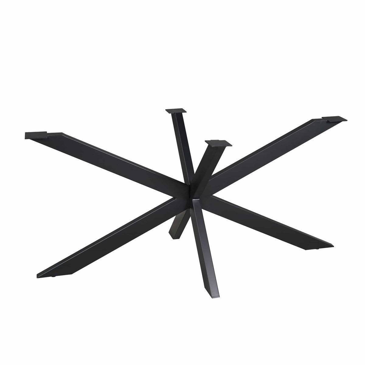 Matrixpoot Zwart Ovaal/Rechthoek 160 cm Koker 4x8 cm Starfurn