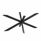 Matrixpoot Zwart Ovaal/Rechthoek 160 cm Koker 4x8 cm Starfurn