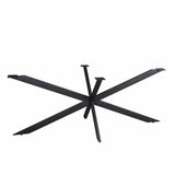Matrixpoot Zwart Ovaal/Rechthoek 190 cm Koker 2,5x7,5 cm Starfurn