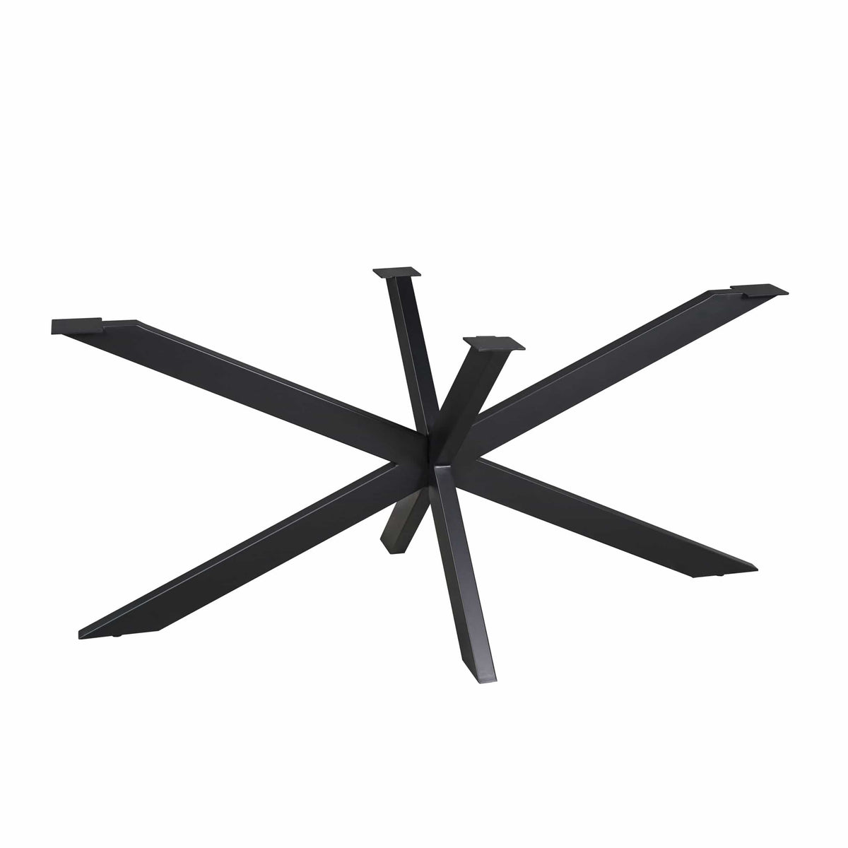 Matrixpoot Zwart Ovaal/Rechthoek 190 cm Koker 4x8 cm Starfurn