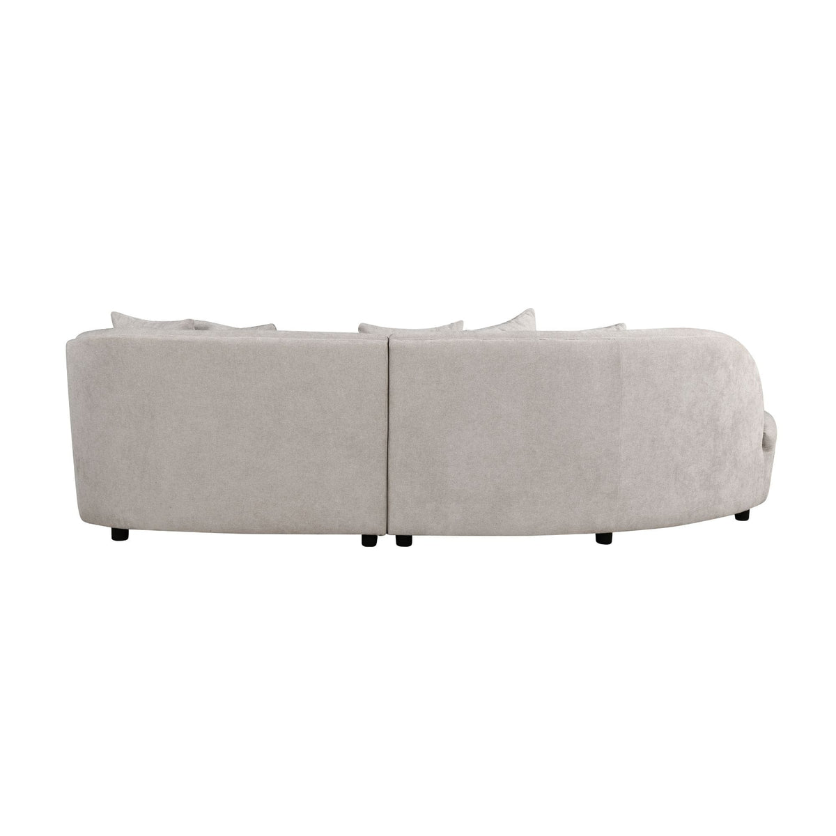 MySofa Novi Hoekbank Licht  Grijs Lounge L + 3 zits Starfurn