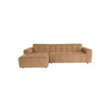 MySofa Ruby Hoekbank Camel Lounge L + 2,5 zits AR Starfurn