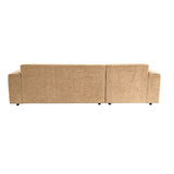 MySofa Ruby Hoekbank Camel Lounge L + 2,5 zits AR Starfurn