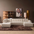MySofa Ruby U-bank Beige Ottomane L + 2,5 + Lounge R Starfurn