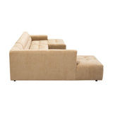MySofa Ruby U-bank Camel Ottomane L + 2,5 + Lounge R Starfurn