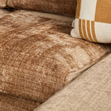 MySofa Teddy Hoekbank Cinnamon 2,5 zits+Divan Rechts Starfurn
