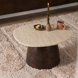 Organische salontafel Liv 70 cm Starfurn