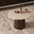 Organische salontafel Liv 80 cm Starfurn