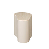 Organische Salontafel - Mangohout Zand & Marmer - 50 cm End Tables Starfurn