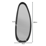 Organische spiegel Lou Bruin Mangohout 180 cm Starfurn