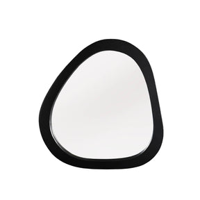 Organische spiegel Lou Zwart Mangohout 43 cm Starfurn