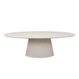 Ovale eettafel Solana Zand Mangohout 240 cm Starfurn