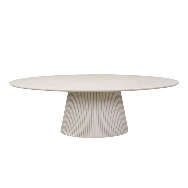 Ovale eettafel Solana Zand Mangohout 240 cm Starfurn