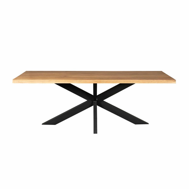 Rechthoekige Eettafel Denver Naturel Mangohout 240 cm Starfurn