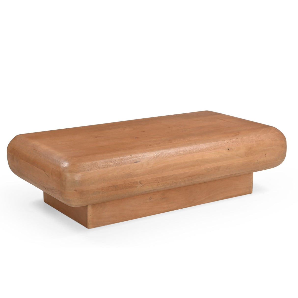 Rechthoekige Salontafel - Naturel Mangohout - 120 cm - Organische Hoeken Coffee Tables Starfurn