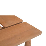 Rechthoekige Salontafel - Naturel Mangohout - 80 cm - 3 Panelen Coffee Tables Starfurn