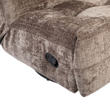 Relaxfauteuil - Bruin - Verstelbaar - Draaibaar - Schommelfunctie Recliners Starfurn