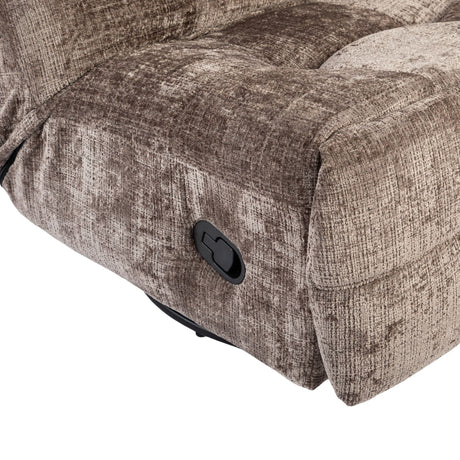 Relaxfauteuil - Bruin - Verstelbaar - Draaibaar - Schommelfunctie Recliners Starfurn