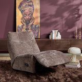 Relaxfauteuil - Bruin - Verstelbaar - Draaibaar - Schommelfunctie Recliners Starfurn