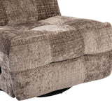 Relaxfauteuil - Bruin - Verstelbaar - Draaibaar - Schommelfunctie Recliners Starfurn