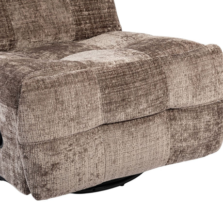 Relaxfauteuil - Bruin - Verstelbaar - Draaibaar - Schommelfunctie Recliners Starfurn
