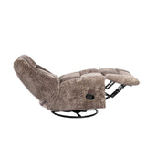 Relaxfauteuil - Bruin - Verstelbaar - Draaibaar - Schommelfunctie Recliners Starfurn