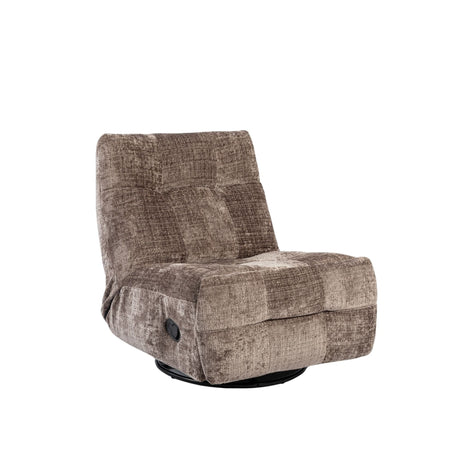 Relaxfauteuil - Bruin - Verstelbaar - Draaibaar - Schommelfunctie Recliners Starfurn