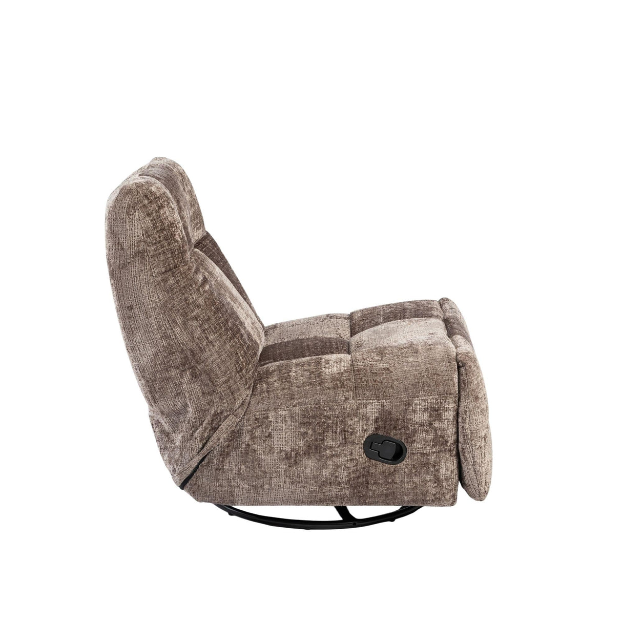 Relaxfauteuil - Bruin - Verstelbaar - Draaibaar - Schommelfunctie Recliners Starfurn
