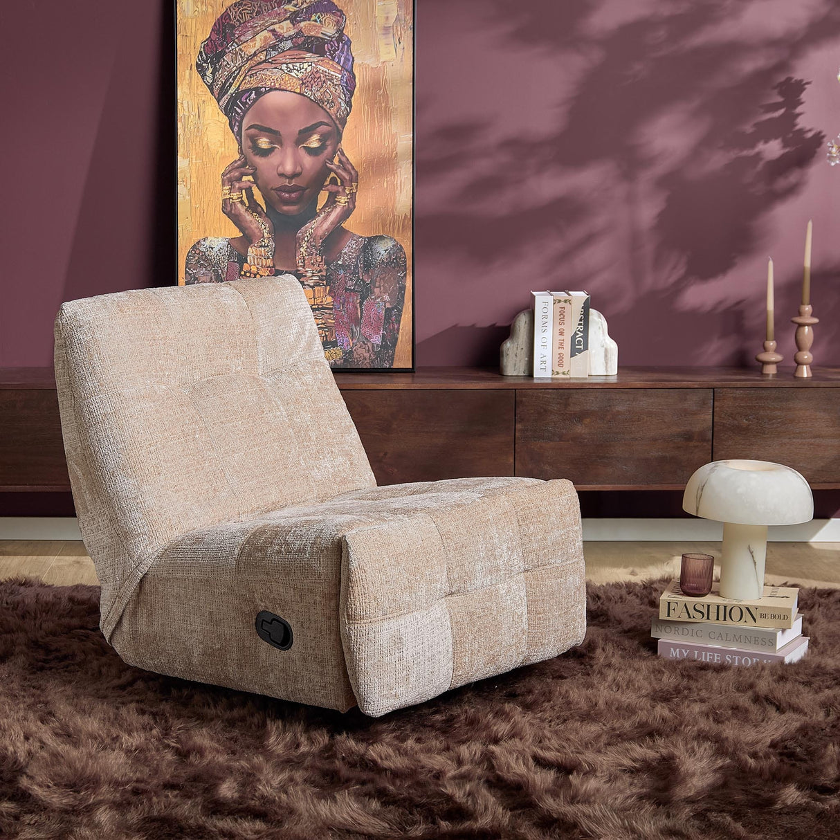 Relaxfauteuil Chill | Beige Starfurn