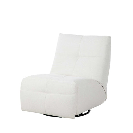 Relaxfauteuil - Off-white - Verstelbaar - Draaibaar - Modern Recliners Starfurn