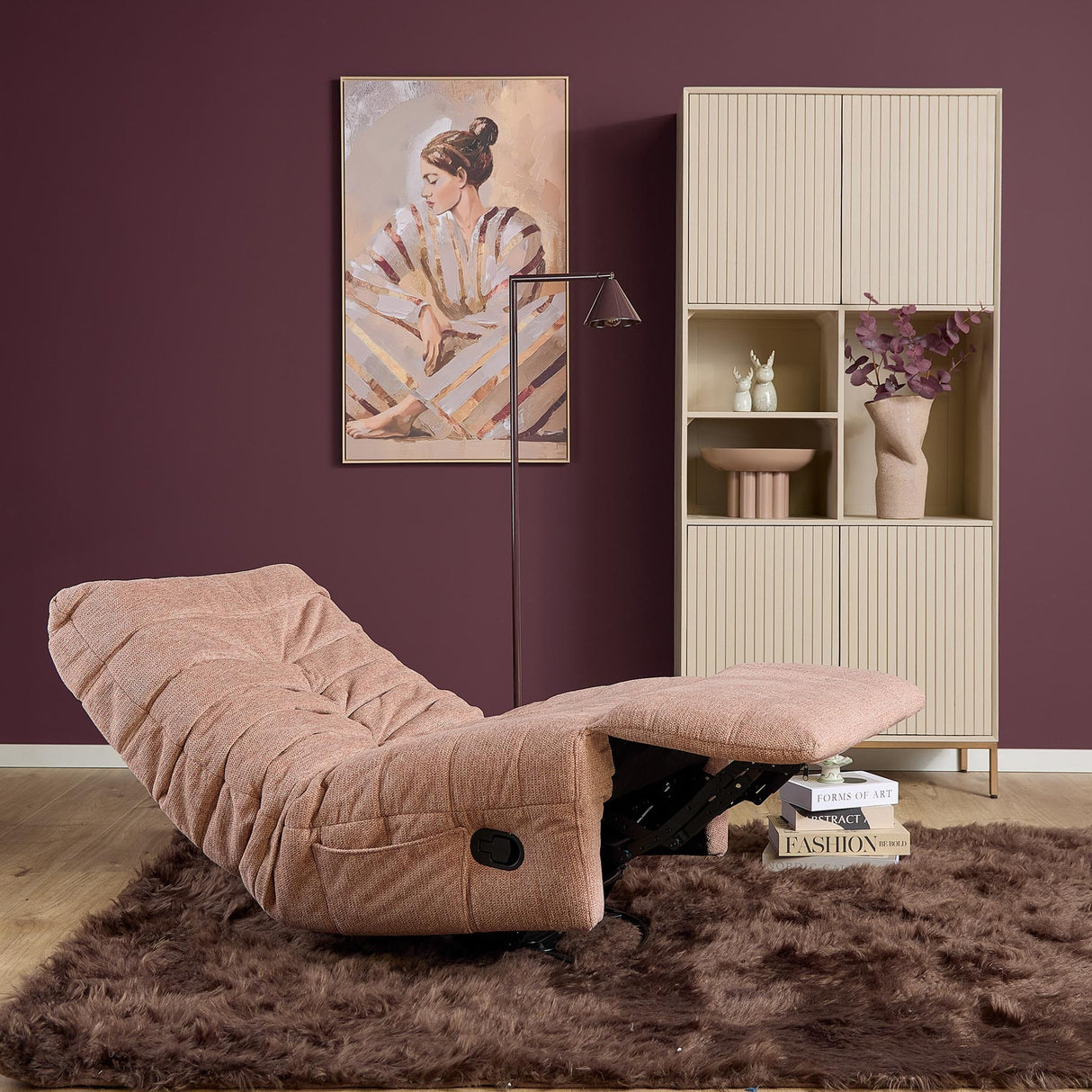 Relaxfauteuil Zen | Pink Starfurn