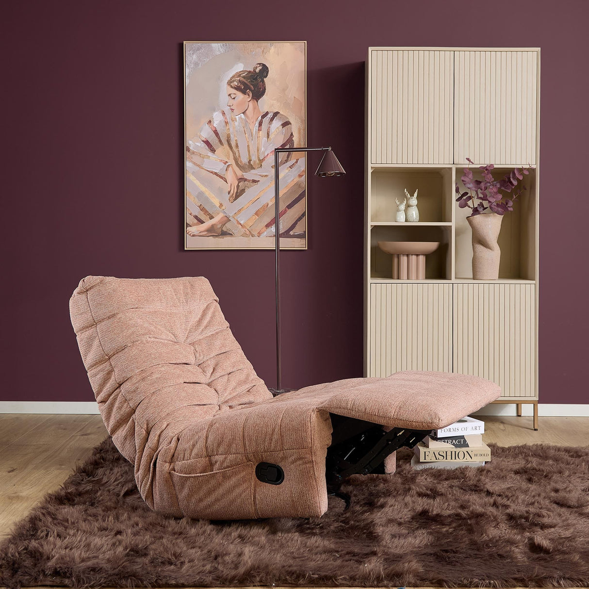 Relaxfauteuil Zen | Pink Starfurn