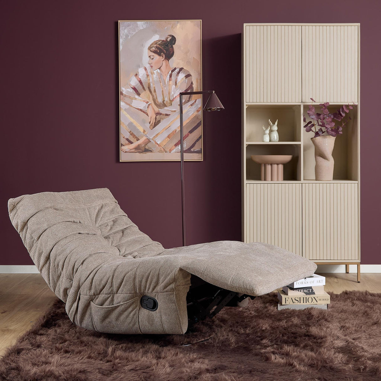 Relaxfauteuil Zen | Taupe Starfurn