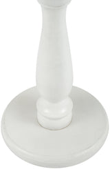 Ronde Bijzettafel Adamsville Rond 50 cm – Massief Mindi Hout – Landhuisstijl Bijzettafels Knuska