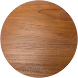 Ronde Bijzettafel Adamsville Rond 50 cm – Massief Mindi Hout – Landhuisstijl Bijzettafels Knuska