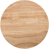 Ronde Bijzettafel Adamsville Rond 50 cm – Massief Mindi Hout – Landhuisstijl Bijzettafels Knuska