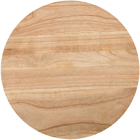 Ronde Bijzettafel Adamsville Rond 50 cm – Massief Mindi Hout – Landhuisstijl Bijzettafels Knuska