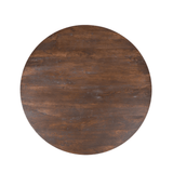 Ronde Eettafel Lima - Bruin Mangohout - 150 cm - Designpoot Kitchen & Dining Room Tables Starfurn