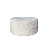 Ronde hocker - Naturel - Stof - 80 cm Ottomans Starfurn