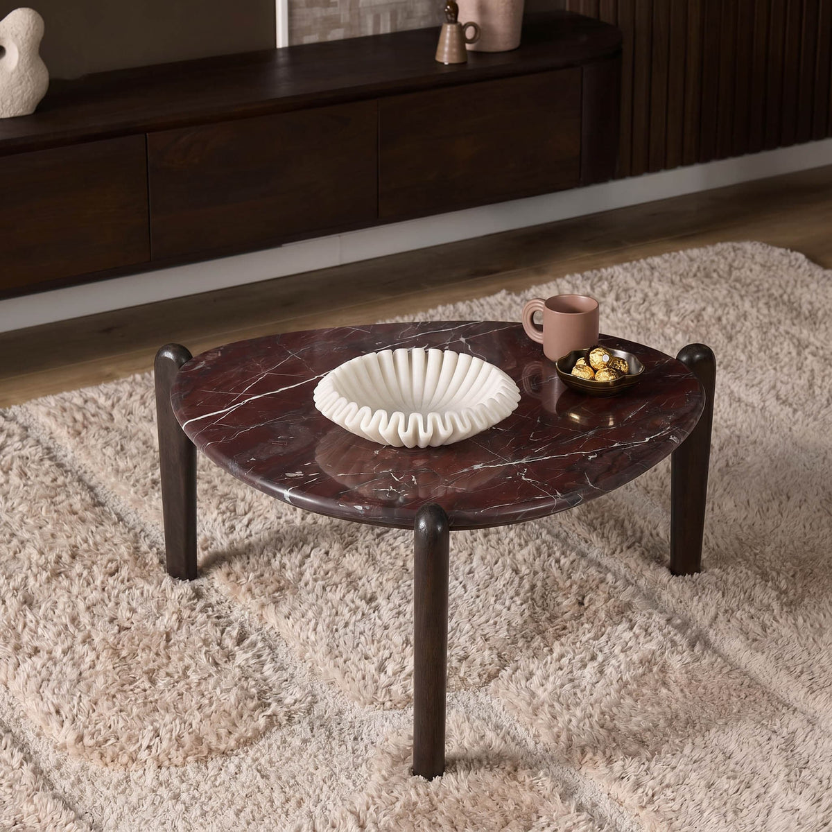 Salontafel Alva Marmer 81 cm Starfurn