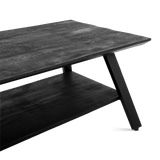 Salontafel Berlin Zwart met Vak Benoa