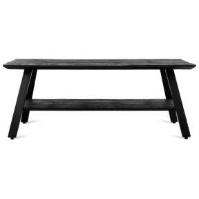Salontafel Berlin Zwart met Vak Benoa