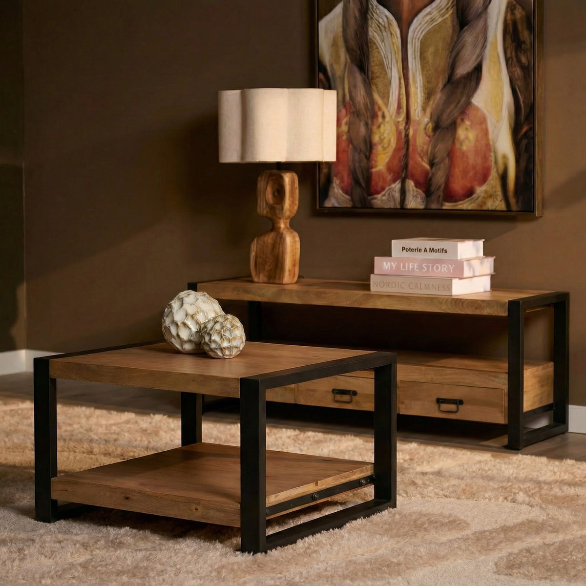 Salontafel Britt | 80x80 cm Starfurn