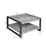 Salontafel Britt | 80x80 cm Starfurn