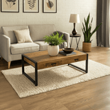 Salontafel Britt met Laden 140 Benoa